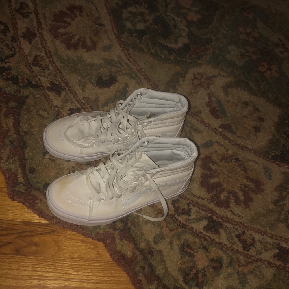 All white vans